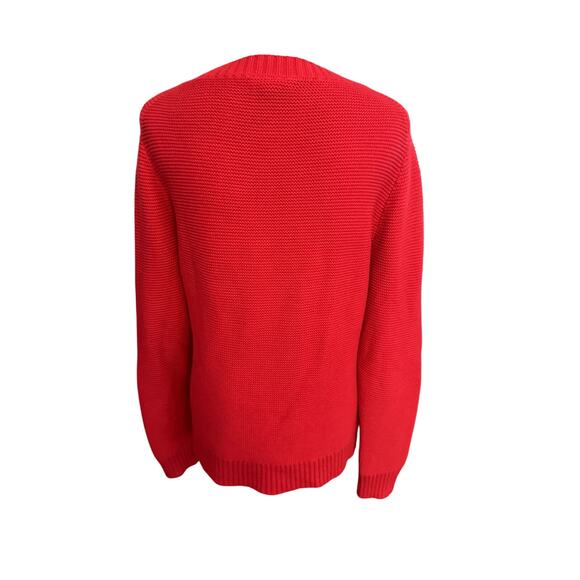 J.Crew Mercantile Red Sweater Medium - Picture 3 of 5